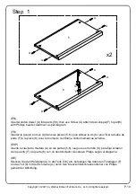 Preview for 10 page of Walker Edison BS68LUK2D Assembly Instructions Manual