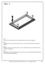 Preview for 12 page of Walker Edison BS68LUK2D Assembly Instructions Manual