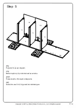 Preview for 14 page of Walker Edison BS68LUK2D Assembly Instructions Manual