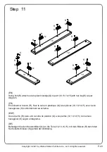 Preview for 20 page of Walker Edison BS68LUK2D Assembly Instructions Manual