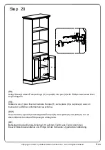 Preview for 29 page of Walker Edison BS68LUK2D Assembly Instructions Manual