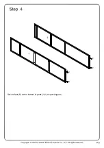 Preview for 8 page of Walker Edison BS68VON Assembly Instructions Manual