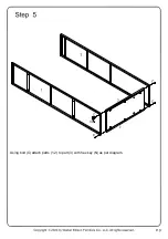 Preview for 9 page of Walker Edison BS68VON Assembly Instructions Manual