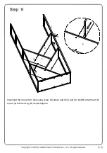 Preview for 13 page of Walker Edison BS68VON Assembly Instructions Manual