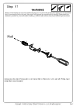 Preview for 21 page of Walker Edison BS68VON Assembly Instructions Manual