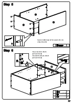 Предварительный просмотр 7 страницы Walker Edison BS70SPNC Assembly Instructions Manual