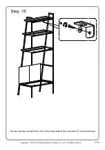 Preview for 23 page of Walker Edison BS72ARST Assembly Instructions Manual