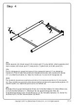 Предварительный просмотр 13 страницы Walker Edison BTLD46SP Assembly Instructions Manual