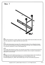 Предварительный просмотр 16 страницы Walker Edison BTLD46SP Assembly Instructions Manual