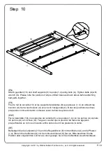 Предварительный просмотр 19 страницы Walker Edison BTLD46SP Assembly Instructions Manual