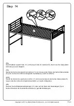 Предварительный просмотр 23 страницы Walker Edison BTLD46SP Assembly Instructions Manual