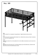 Предварительный просмотр 35 страницы Walker Edison BTLD46SP Assembly Instructions Manual