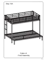 Предварительный просмотр 14 страницы Walker Edison BTODSP Assembly Instructions Manual