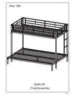 Предварительный просмотр 17 страницы Walker Edison BTODSP Assembly Instructions Manual