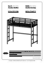 Walker Edison BTOL Assembly Instructions Manual предпросмотр