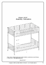 Walker Edison BTOT A Assembly Instructions Manual preview