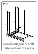 Preview for 9 page of Walker Edison BTSQTOL Assembly Instructions Manual