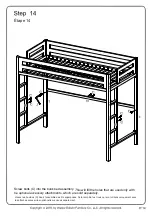 Preview for 14 page of Walker Edison BTSQTOL Assembly Instructions Manual