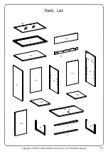 Preview for 3 page of Walker Edison BU24WILBC Assembly Instructions Manual