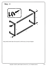 Preview for 8 page of Walker Edison BU24WILBC Assembly Instructions Manual