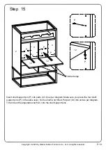 Preview for 19 page of Walker Edison BU24WILBC Assembly Instructions Manual