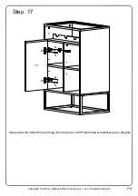 Preview for 21 page of Walker Edison BU24WILBC Assembly Instructions Manual