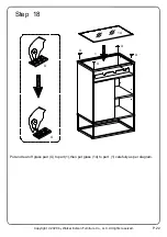 Preview for 22 page of Walker Edison BU24WILBC Assembly Instructions Manual