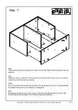 Предварительный просмотр 15 страницы Walker Edison BU36PAULDBC Assembly Instructions Manual