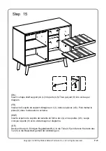 Предварительный просмотр 23 страницы Walker Edison BU36PAULDBC Assembly Instructions Manual