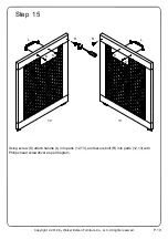 Preview for 19 page of Walker Edison BU44ABMD Assembly Instructions Manual