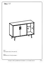 Preview for 25 page of Walker Edison BU44MCA Assembly Instructions Manual