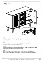 Preview for 32 page of Walker Edison BU47WDRT Assembly Instructions Manual