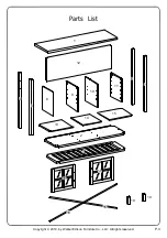 Предварительный просмотр 3 страницы Walker Edison BU48JAR Assembly Instructions Manual