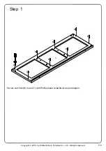 Предварительный просмотр 5 страницы Walker Edison BU48JAR Assembly Instructions Manual