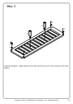 Предварительный просмотр 9 страницы Walker Edison BU48JAR Assembly Instructions Manual