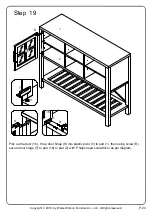 Предварительный просмотр 23 страницы Walker Edison BU48JAR Assembly Instructions Manual