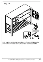 Предварительный просмотр 24 страницы Walker Edison BU48JAR Assembly Instructions Manual