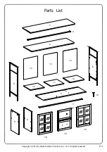 Preview for 3 page of Walker Edison BU48RAD3D Assembly Instructions Manual