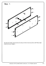 Preview for 5 page of Walker Edison BU48RAD3D Assembly Instructions Manual