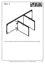 Preview for 8 page of Walker Edison BU48RAD3D Assembly Instructions Manual