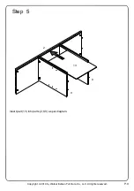 Preview for 9 page of Walker Edison BU48RAD3D Assembly Instructions Manual