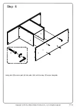 Preview for 10 page of Walker Edison BU48RAD3D Assembly Instructions Manual