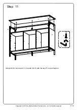 Preview for 15 page of Walker Edison BU48RAD3D Assembly Instructions Manual