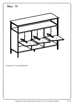 Preview for 19 page of Walker Edison BU48RAD3D Assembly Instructions Manual