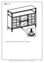 Preview for 25 page of Walker Edison BU48RAD3D Assembly Instructions Manual