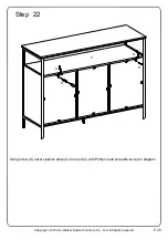 Preview for 26 page of Walker Edison BU48RAD3D Assembly Instructions Manual