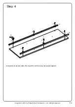 Предварительный просмотр 8 страницы Walker Edison BU48SOI Assembly Instructions Manual