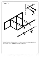 Предварительный просмотр 13 страницы Walker Edison BU48SOI Assembly Instructions Manual