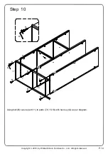 Предварительный просмотр 14 страницы Walker Edison BU48SOI Assembly Instructions Manual