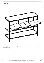 Предварительный просмотр 18 страницы Walker Edison BU48SOI Assembly Instructions Manual